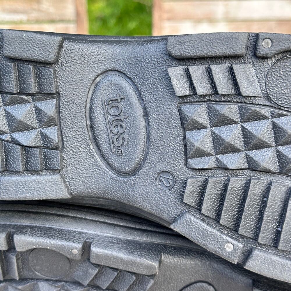 totes Men's Black Waterproof Boots - Picture 7 of 15